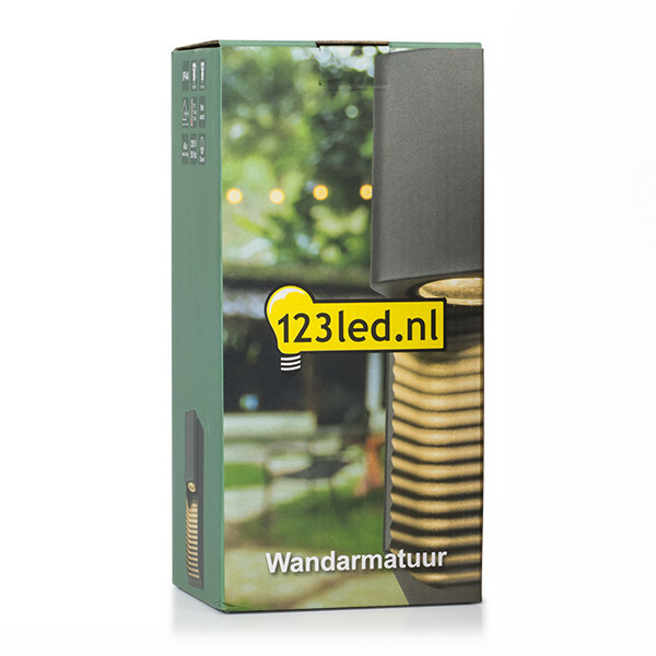 123led wandlamp Charlotte zwart geschikt voor 1x GU10 LDR08504 123led wandlamp Charlotte zwart geschikt voor 1x GU10 LDR08504 - 5