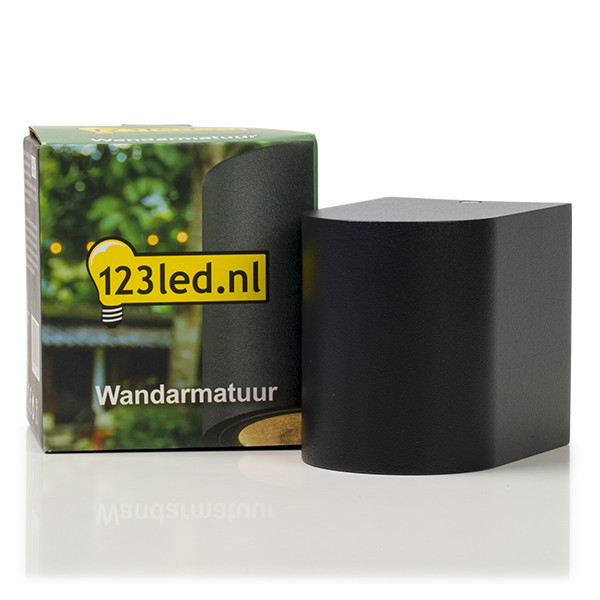 123led wandlamp Sacramento zwart geschikt voor 1x GU10 LDR08500 123led wandlamp Sacramento zwart geschikt voor 1x GU10 LDR08500 - 2