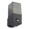 123led wandlamp Smokey zwart vierkant met sensor geschikt voor 1x E27 LDR08513 123led wandlamp Smokey zwart vierkant met sensor geschikt voor 1x E27 LDR08513 - 3