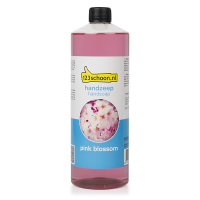 123schoon Eco Pink Blossom handzeep navulling (1000 ml) SDR06213