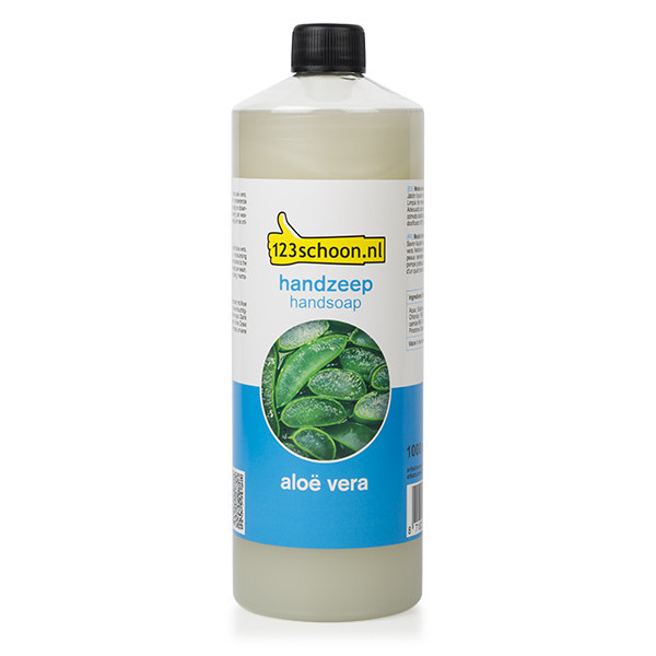 123schoon Eco Soft Aloe Vera handzeep navulling (1000 ml) SDR06203 - 1