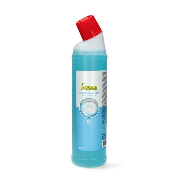 123schoon Fris toiletreiniger gel (750 ml) SDR06243 - 1