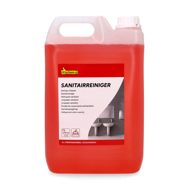 123schoon Pro Eco formule sanitairreiniger (5000 ml) SDR08698 - 1