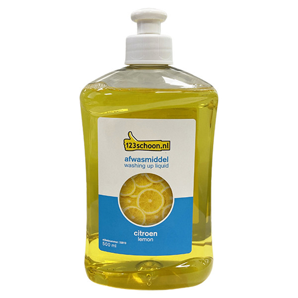 123schoon afwasmiddel Yellow Sensation (500 ml) SDR06069 123schoon afwasmiddel Yellow Sensation (500 ml) SDR06069 - 1