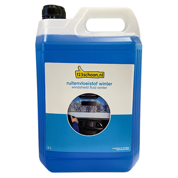 123schoon ruitenwisservloeistof -20 winter/zomer (5 liter)  SDR06065 - 1