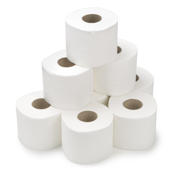 123schoon toiletpapier 3-laags 8 rollen SDR02003 - 1