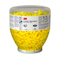 3M Ear Soft fluo oordopjes polyurethaanschuim navulling (500 paar) 31342000 S3M00060