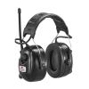3M Peltor DAB+ FM Radio gehoorkap zwart met hoofdband