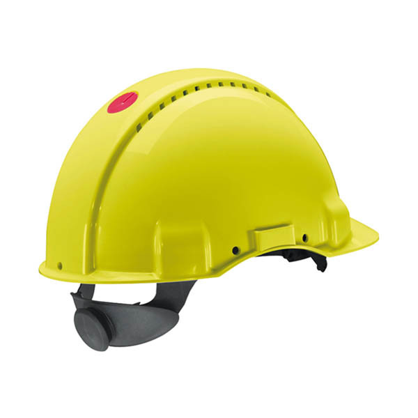 3M Peltor G3000NUV veiligheidshelm met draaiknop fluogeel 61609100 S3M00131 - 1