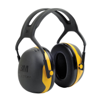 3M Peltor X2A gehoorkap zwart/geel met hoofdband 31936000 S3M00070