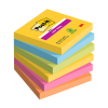 3M Post-It super sticky Carnival 76 x 76 mm (6 stuks)