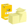 3M Post-it Z-notes geel 76 x 76 mm (12 stuks)