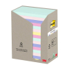 3M Post-it gerecycleerde notes assorti pastel 76 x 127 mm (16 stuks)