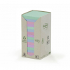3M Post-it gerecycleerde notes toren gekleurd 76 x 76 mm (16 pack) 654-1RPT 201392