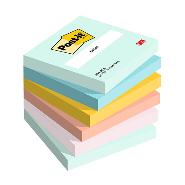 3M Post-it notes Beachside 76  x 76 mm (6 stuks) 425625 - 1