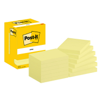 3M Post-it notes geel 76 x 102 mm (12 stuks) 657CY 201037