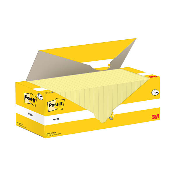 3M Post-it notes geel 76 x 76 mm (24 stuks) 425623 - 1