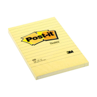 3M Post-it notes gelijnd geel 102 x 152 mm 201465