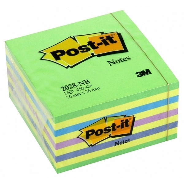 3M Post-it notes kubus fluogroen 76 x 76 mm 2028NB 201328 - 1