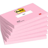 3M Post-it notes roze 76 x 127 mm (5 stuks) 298325