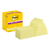 3M Post-it super sticky Z-notes geel 76 x 127 mm (12 stuks) 201003 - 1