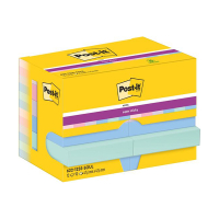 3M Post-it super sticky notes Soulful 47,6 x 47,6 mm (12 stuks) 622-12SS-SOUL 201009