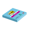 3M Post-it super sticky notes electric blauw 76 x 76 mm
