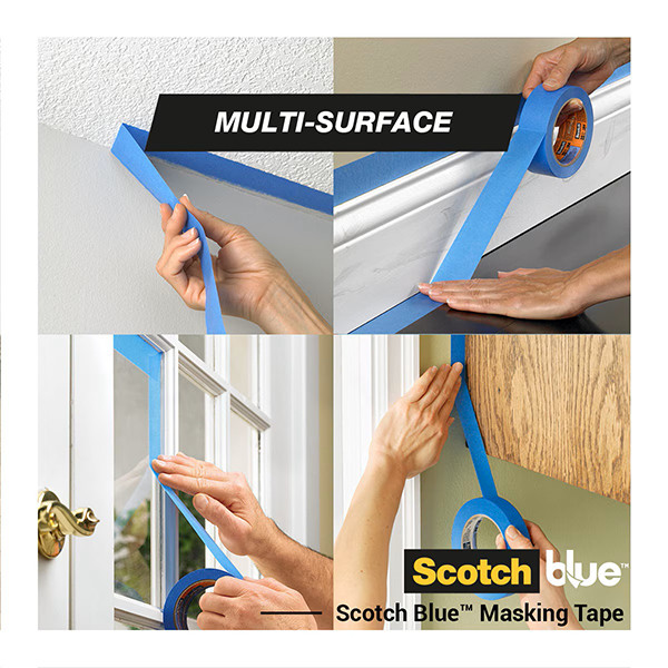 3M ScotchBlue multi-oppervlak schilderstape 24 mm x 41 m 7100289882 280048 - 3