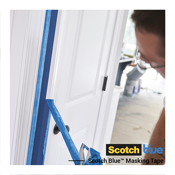 3M ScotchBlue schilderstape voor strakke lijnen 24 mm x 41 m 7100289885 280051 - 5