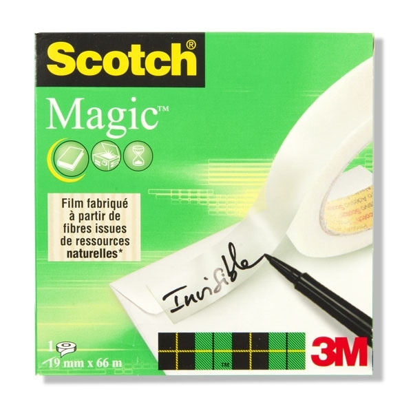 3M Scotch Magic plakband 19 mm x 66 m 8101966 201258 - 1