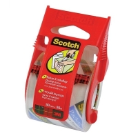 3M Scotch plakbandhouder inclusief rol verpakkingstape 50 mm x 20 m E5020D 201462