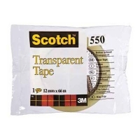 3M Scotch transparante plakband 19 mm x 66 m 5501966 201268