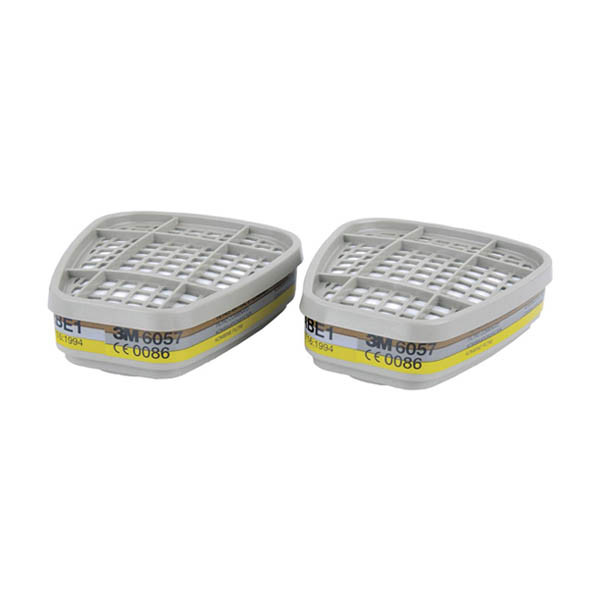 3M gas-en dampfilter A1B1E1 voor de 6000/7000-serie half en volgelaatsmaskers (8 stuks) 49605700 S3M00110 - 1