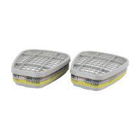 3M gas-en dampfilter A1B1E1 voor de 6000/7000-serie half en volgelaatsmaskers (8 stuks) 49605700 S3M00110