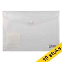 Aanbieding: 10x 123inkt documentenvelop A5 transparant