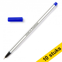 Aanbieding: 10x 123inkt fineliner blauw  300434