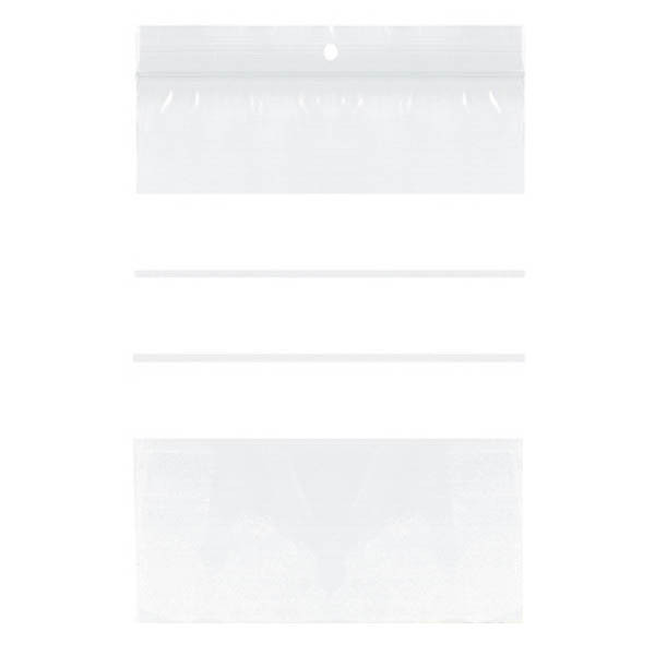 Aanbieding: 10x 123inkt gripzak met schrijfvlak 120 mm x 180 mm (100 stuks) 300766 - 2