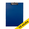 Aanbieding: 10x 123inkt klembord blauw A4 staand