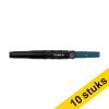 Aanbieding: 10x 123inkt schrijnwerkerspen zwart (0.7 - 1mm rond) 203897 - 1