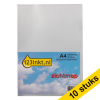 Aanbieding: 10x 123inkt zichtmap glashelder transparant A4 120 micron (10 stuks)