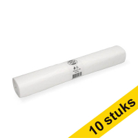 Aanbieding: 10x 123schoon HDPE vuilniszakken wit 120 liter (20 stuks) SDR07267