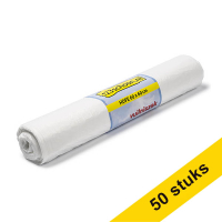 Aanbieding: 10x 123schoon HDPE vuilniszakken wit 35 liter (50 stuks)