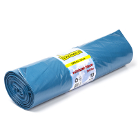 Aanbieding: 10x 123schoon LDPE vuilniszakken blauw 240 liter (10 stuks)