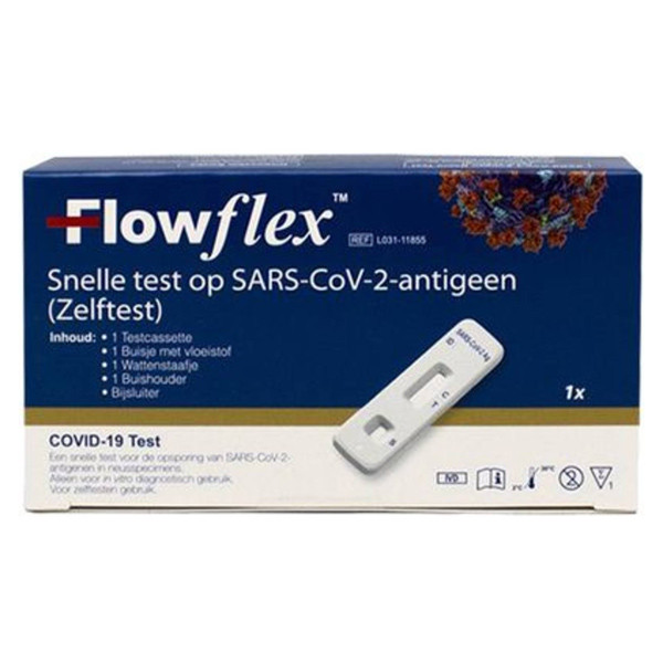 Aanbieding: 10x Acon Biotech Flowflex SARS-CoV-2 Antigeen zelftest  SAC00004 - 1
