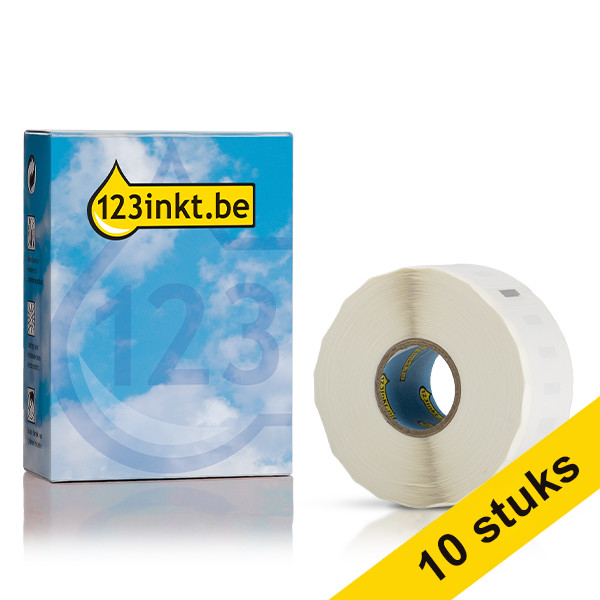 Aanbieding: 10x Dymo S0722520/11352 grote etiketten voor retouradres (123inkt huismerk) nieuwe versie 650890 - 1