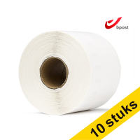 Aanbieding: 10x Dymo S0904980 extra grote Bpost verzendlabels (123inkt huismerk) 653346