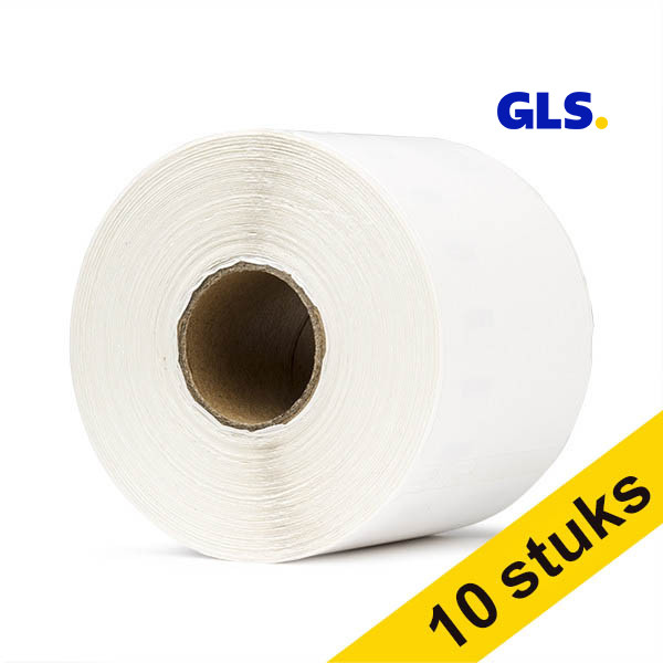Aanbieding: 10x Dymo S0904980 extra grote GLS verzendlabels (123inkt huismerk) nieuwe versie 653225 - 1
