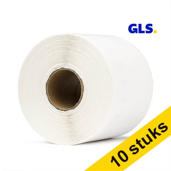 Aanbieding: 10x Dymo S0904980 extra grote GLS verzendlabels (123inkt huismerk) nieuwe versie 653225 - 1