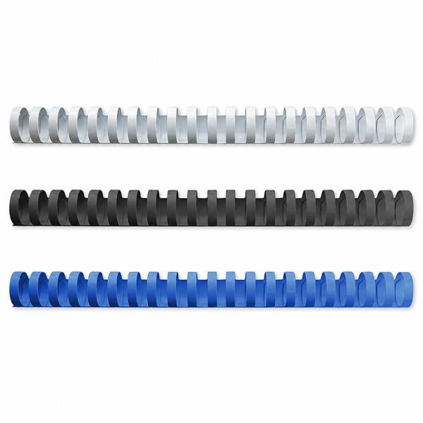 Aanbieding: 123inkt bindrug 19 mm set zwart en wit (300 stuks) 340068 - 1
