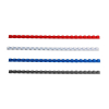 Aanbieding: 123inkt bindrug 8 mm set blauw, rood, zwart en wit (400 stuks)